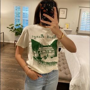 BLANK RANGE SMALL CREAM VAN GRAPHIC TSHIRT